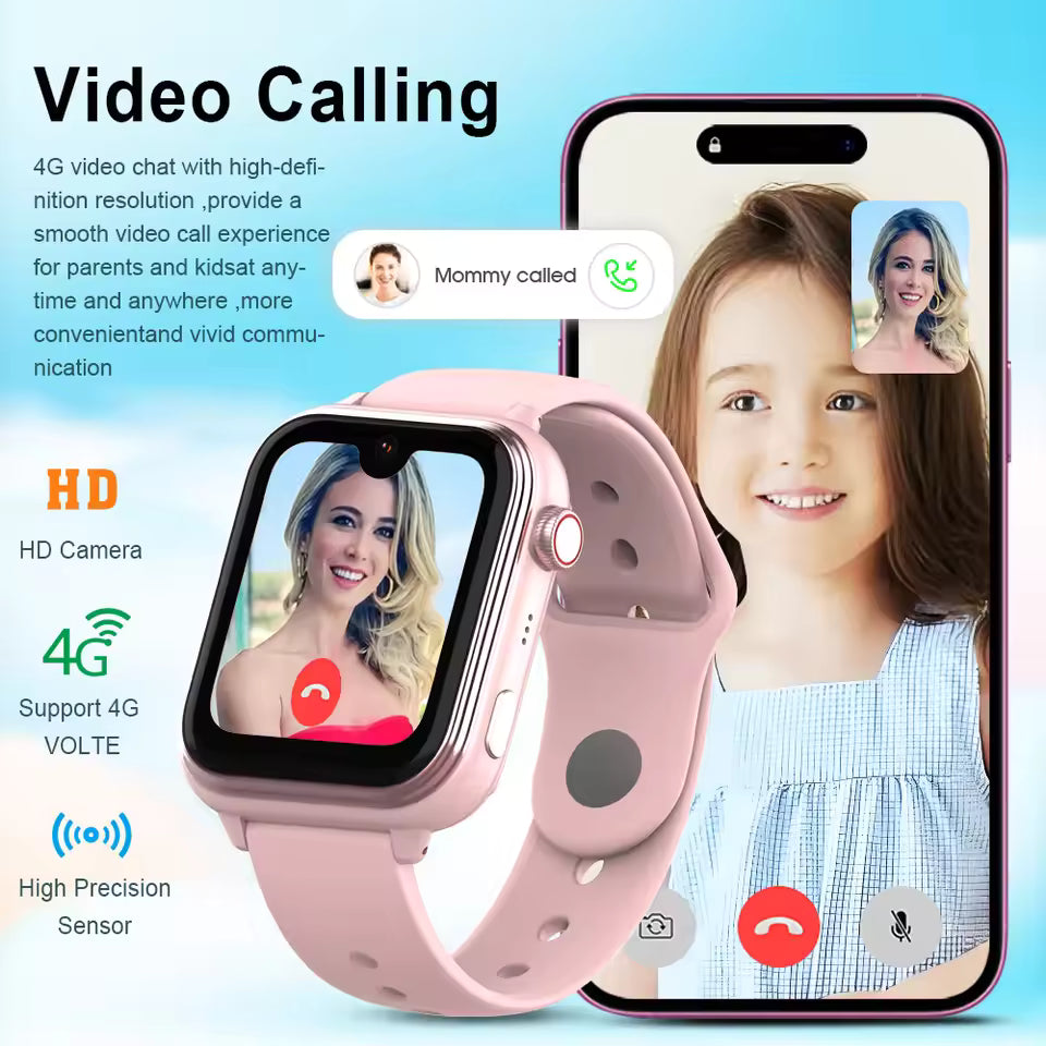 GCT22 Kids Smart Watch AI Voice Assistant